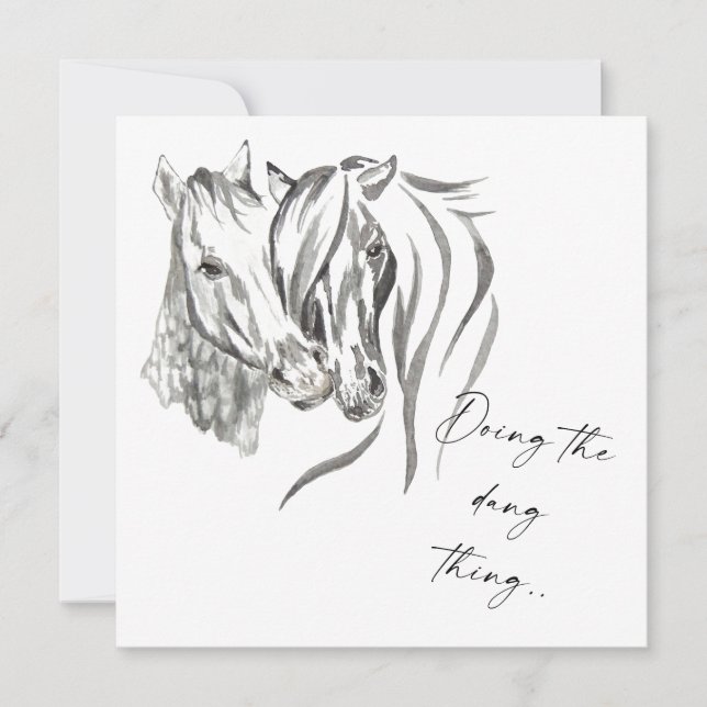 Save The Date La Russie fait l'équitation Dang Thing (Devant)