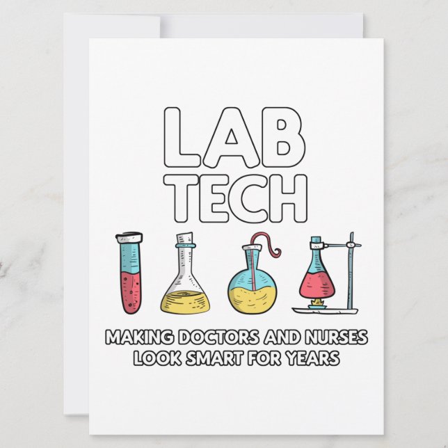 Save The Date Laboratoire technique (Devant)