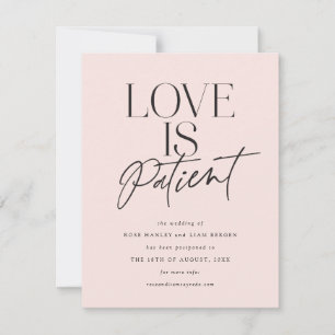 Save The Date L'amour du script de vidage est patient Modifier l