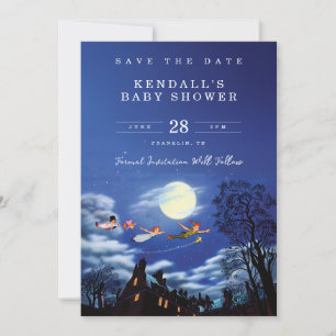Save The Date L'annonce de la Baby Shower de Disney's Peter Pan