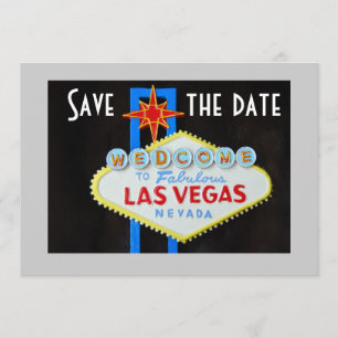 Save The Date Las Vegas épousant des économies la date