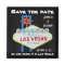 Save the Date Las Vegas Wedding