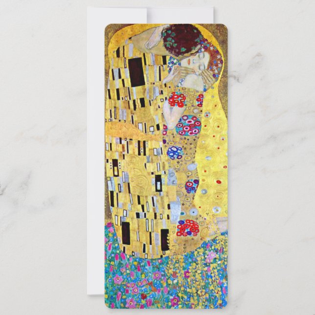 Save The Date Le baiser de Gustav Klimt, Mariage Sauvez la Date! (Devant)
