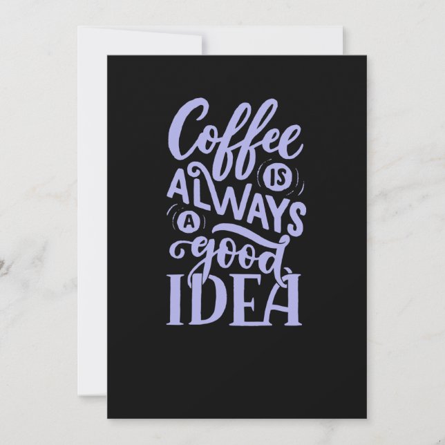 Save The Date Le Café Est Toujours Une Bonne Idée (6) (Devant)