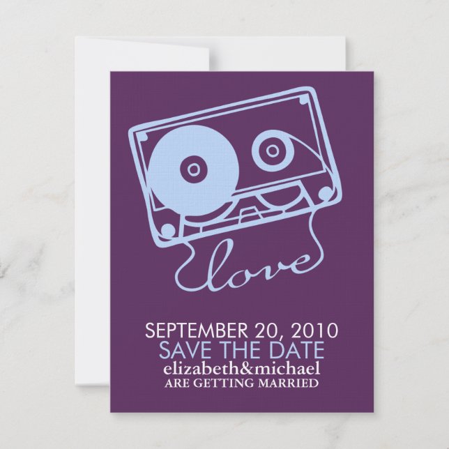 Save The Date Le Mélange parfait - Mariage Enregistrer la date (Devant)