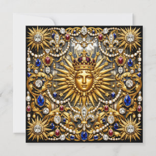 Save The Date Le Roi Soleil Versailles français orné