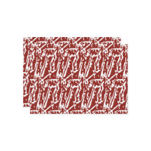 Les formes abstraites rouge et orange se mélangent