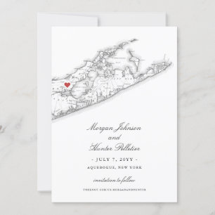 Save The Date Les vignobles à Aquebogue Mariage élégant