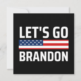 Save The Date lets go brandon chant joe biden, funny lets go bra