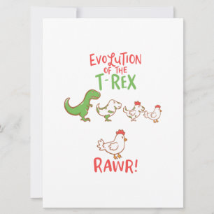 Save The Date L'Évolution De La Rive-T-Rex ! Dino Dino Dino Dick