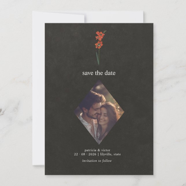 Save The Date Lily Dutch Master Peinture (Devant)