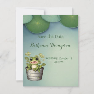 Save The Date Lily Pads de la vie