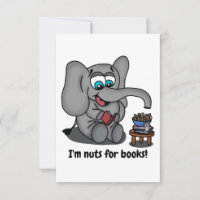 Lire Elephant : Je suis Nuts pour les livres