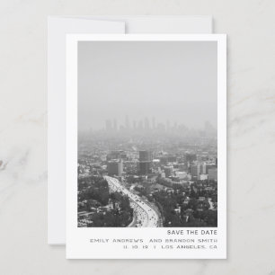 Save The Date Los Angeles Ville Sauvegarder la Date