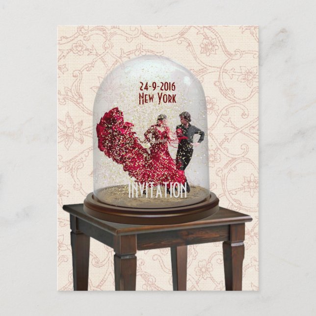 Save the Date Love Postcard (Front)