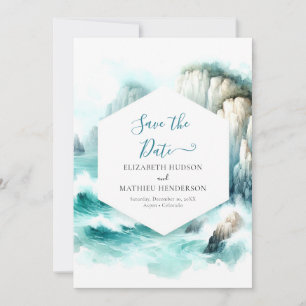 Save The Date Lovely Typographie Mariage nautique