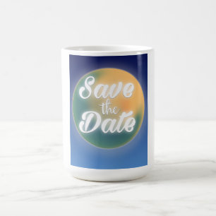 Save the Date Magical Moon Magic Mug