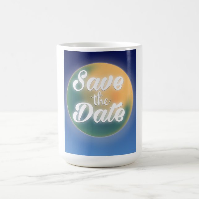 Save the Date Magical Moon Magic Mug (Center)