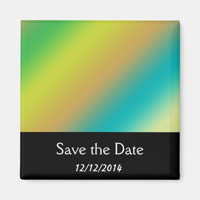 save the date magnet (Front)