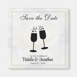 Save The Date Magnet