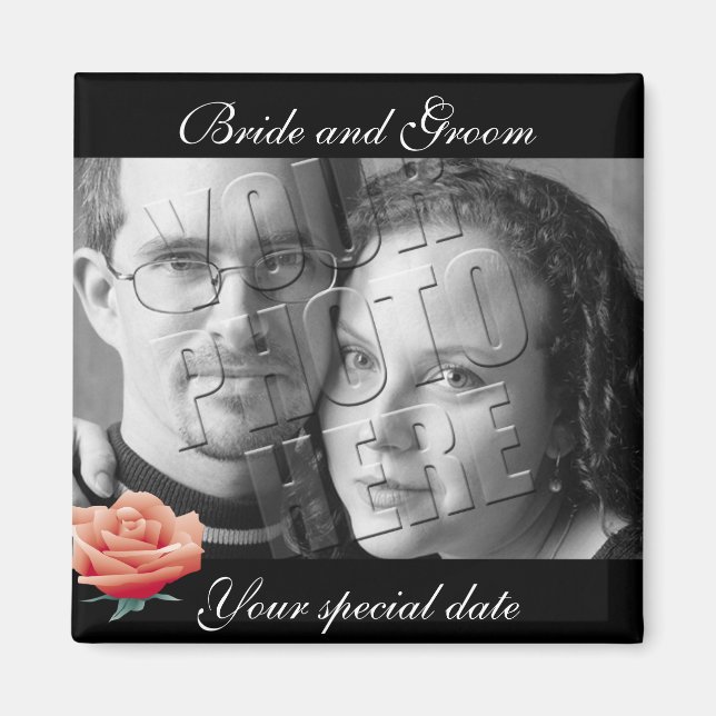 Save the Date Magnet (Front)