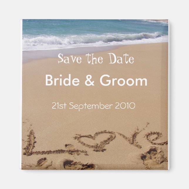 Save the Date Magnet (Front)