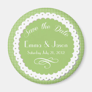 Save The Date Magnet