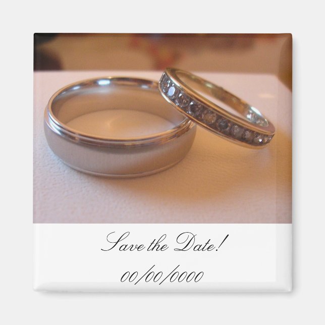 Save the Date Magnet (Front)