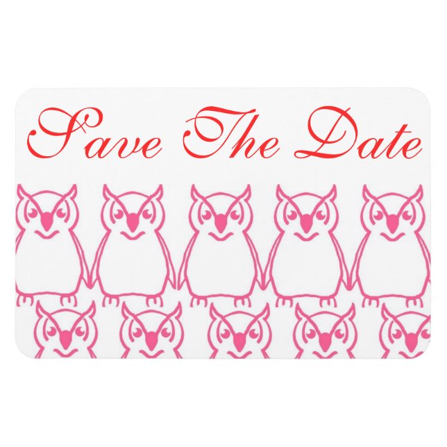 Save The Date Magnet (Horizontal)