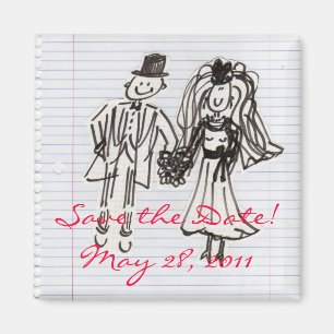 Save the Date! Magnet