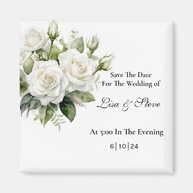 Save The Date Magnet (Front)
