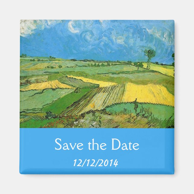 Save the date magnet (Front)