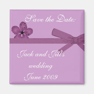 Save the date magnet