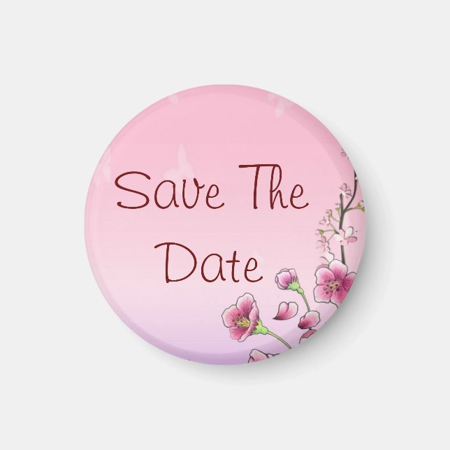 Save The Date Magnet (Front)