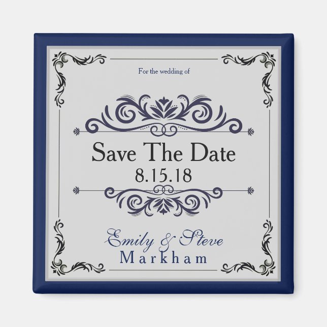 Save The Date Magnet (Front)