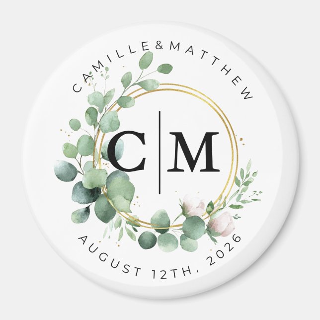 Save the Date Magnet (Devant)