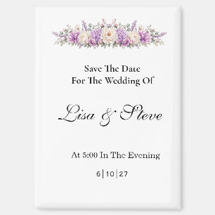 Save The Date Magnet