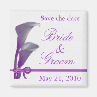 Save the Date magnet