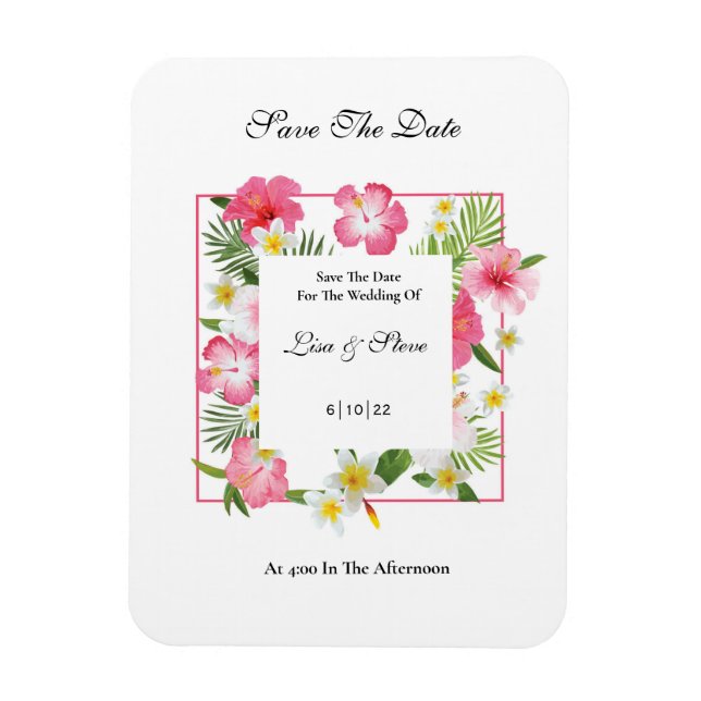 Save The Date Magnet (Vertical)