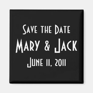 Save the Date Magnet