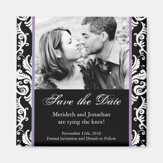 Save the Date Magnet (Front)