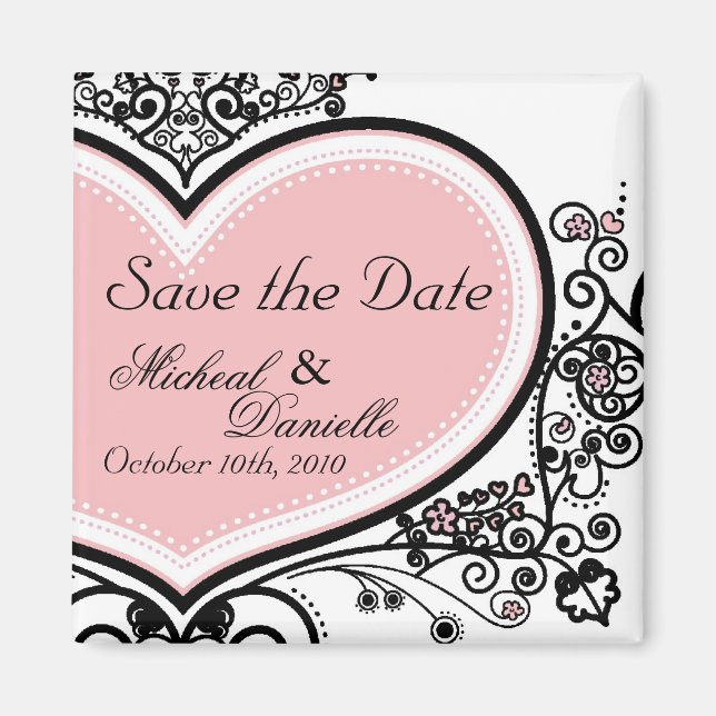Save the Date Magnet (Front)