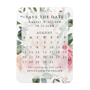 Save the Date   Magnet   Calendar