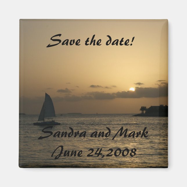 Save the date magnets (Front)
