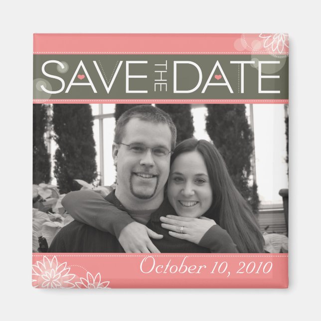 Save the Date Magnets (Front)