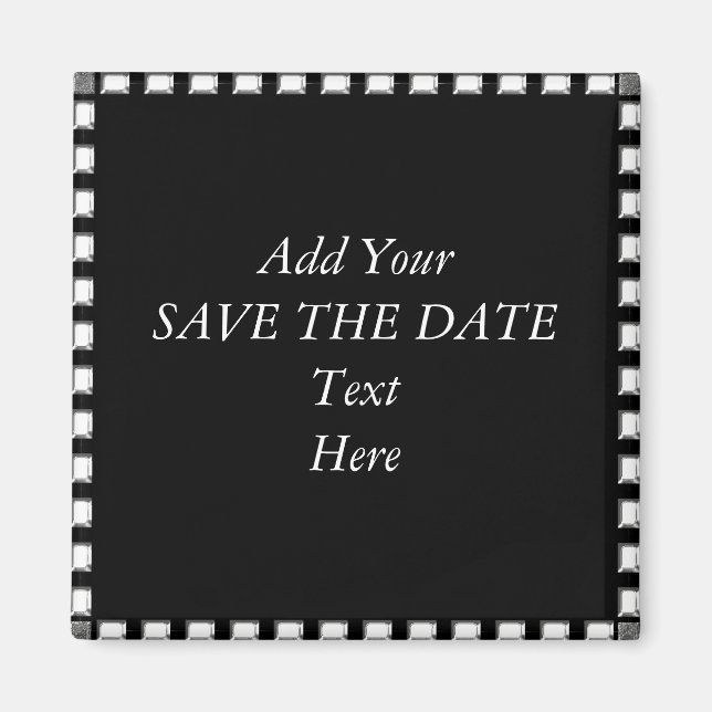 SAVE THE DATE Magnets CREATE YOUR OWN (Front)