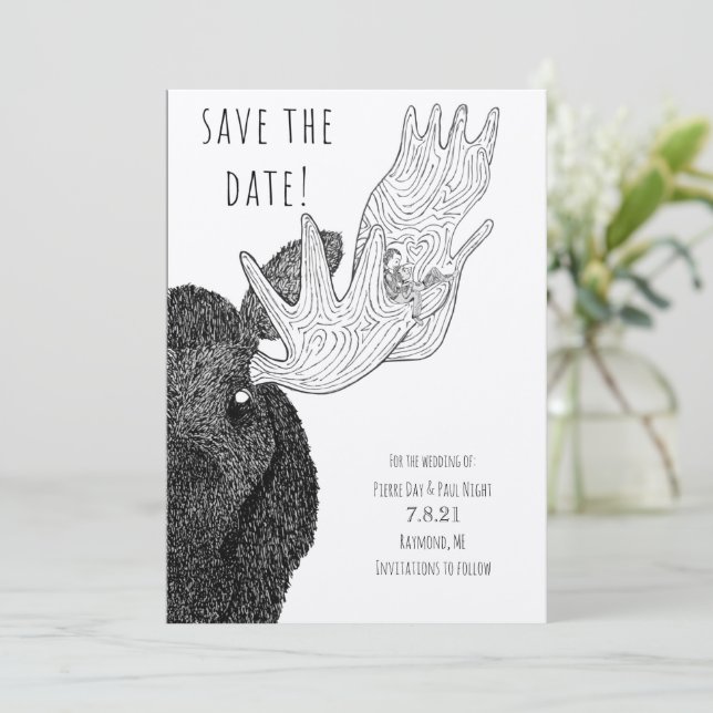 Save The Date Maine Love - Enregistrer la date (Debout devant)