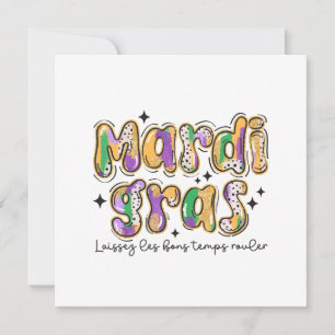 Save The Date Mardi Gras Laissez Les Bons Temps Rouler