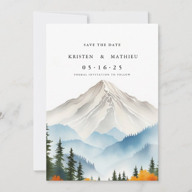 Save The Date Mare Mountain (Devant)