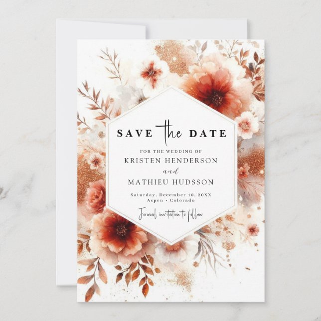 Save The Date Mariage (Devant)